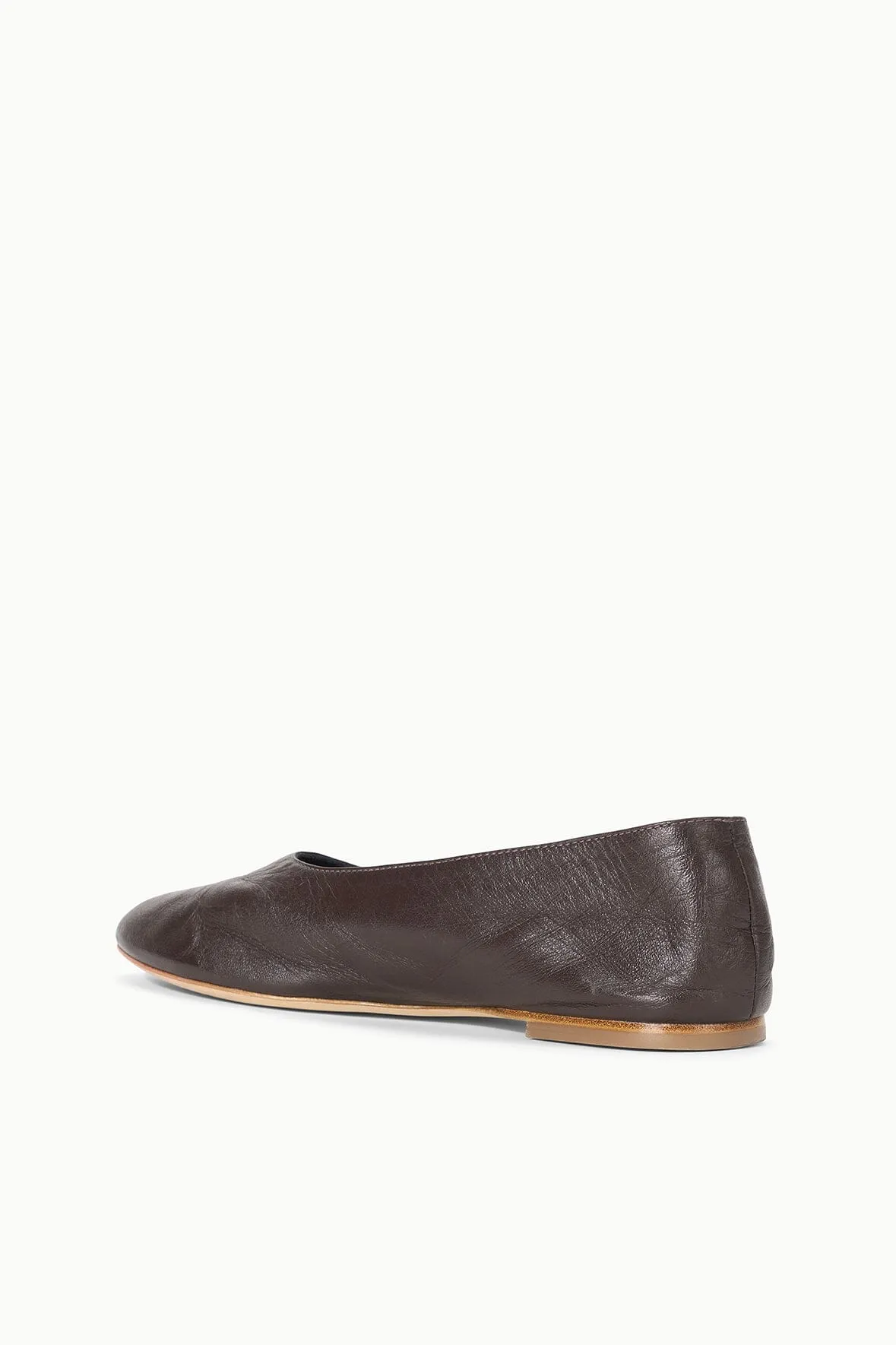 ALBA BALLET FLAT | ESPRESSO sold by STAUD product image thumbnail 5