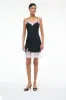 BRIGITTE MULE | BLACK BEADED sold by STAUD