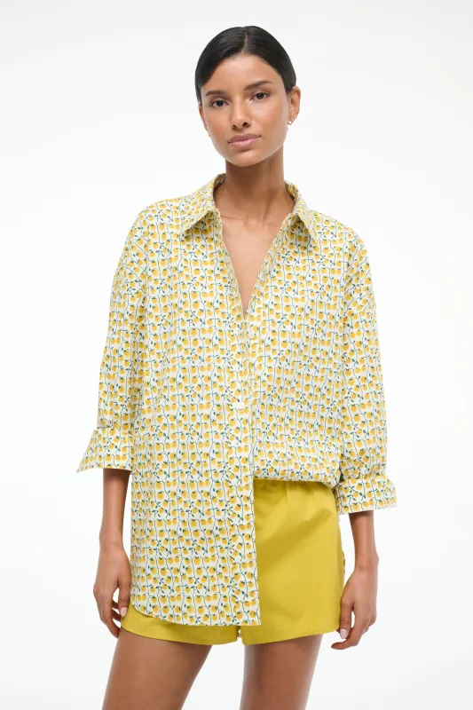 COLTON TOP | ON THE VINE GOLDEN sold by STAUD