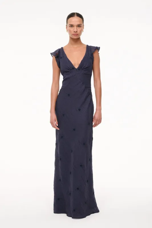 NORI DRESS | MIDNIGHT sold by STAUD
