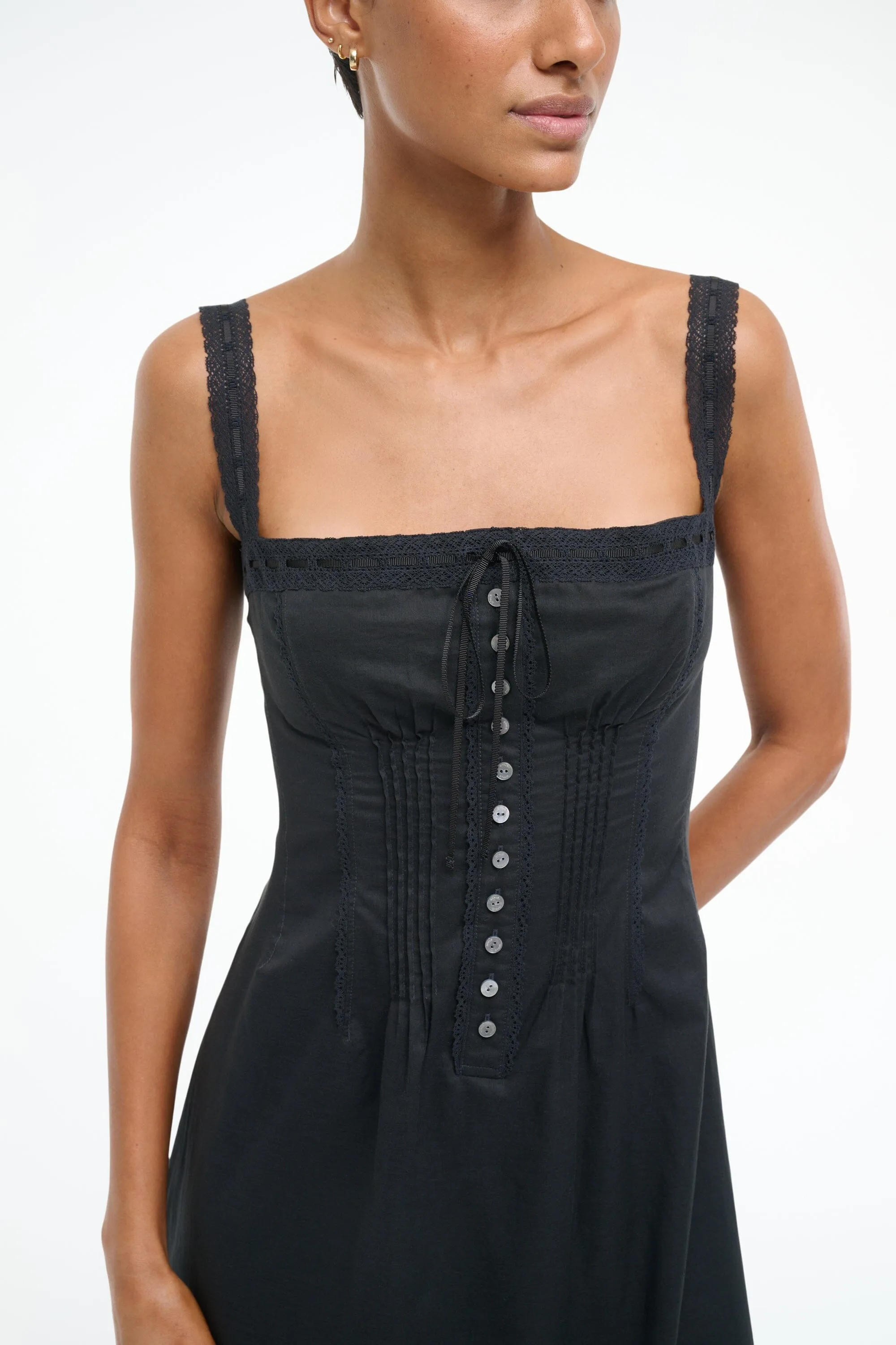 MATILDE DRESS | BLACK sold by STAUD product image thumbnail 2