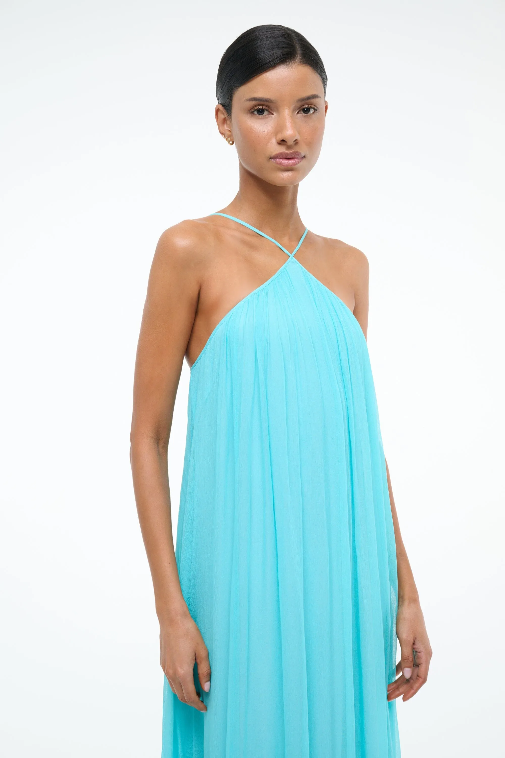 DASHA DRESS | TEAL sold by STAUD product image thumbnail 5