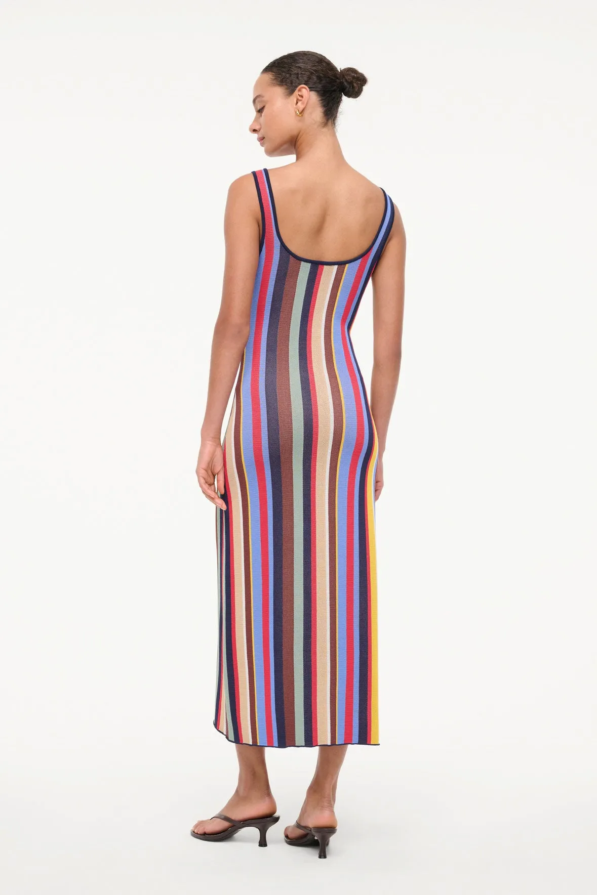KATIE DRESS | MARKET STRIPE sold by STAUD product image thumbnail 4