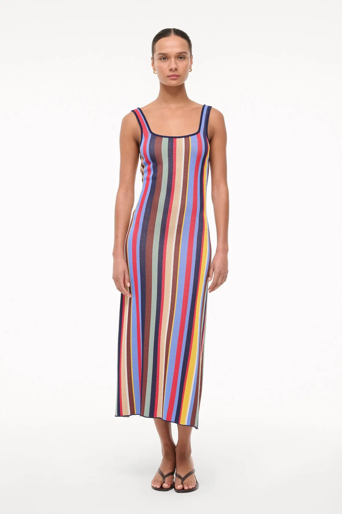 KATIE DRESS | MARKET STRIPE sold by STAUD