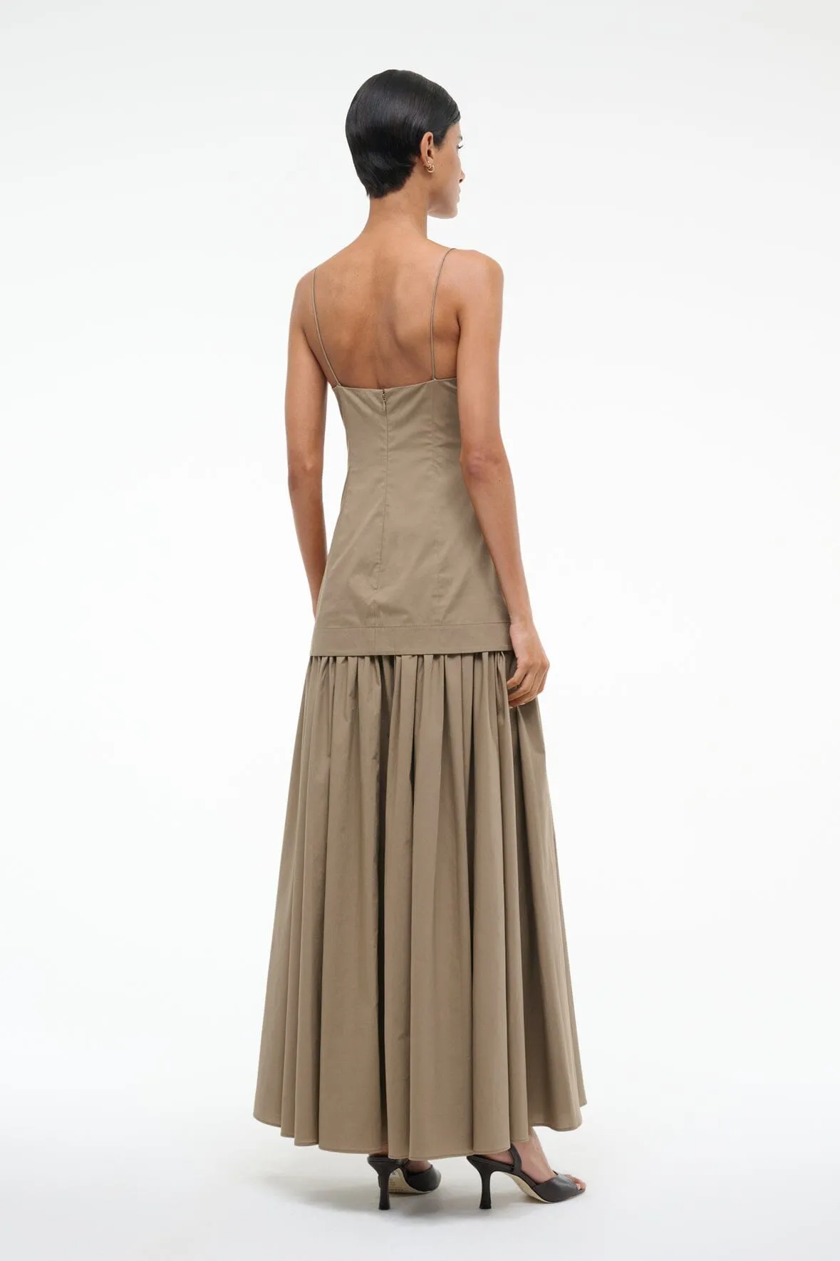 ARI DRESS | TAUPE sold by STAUD product image thumbnail 3