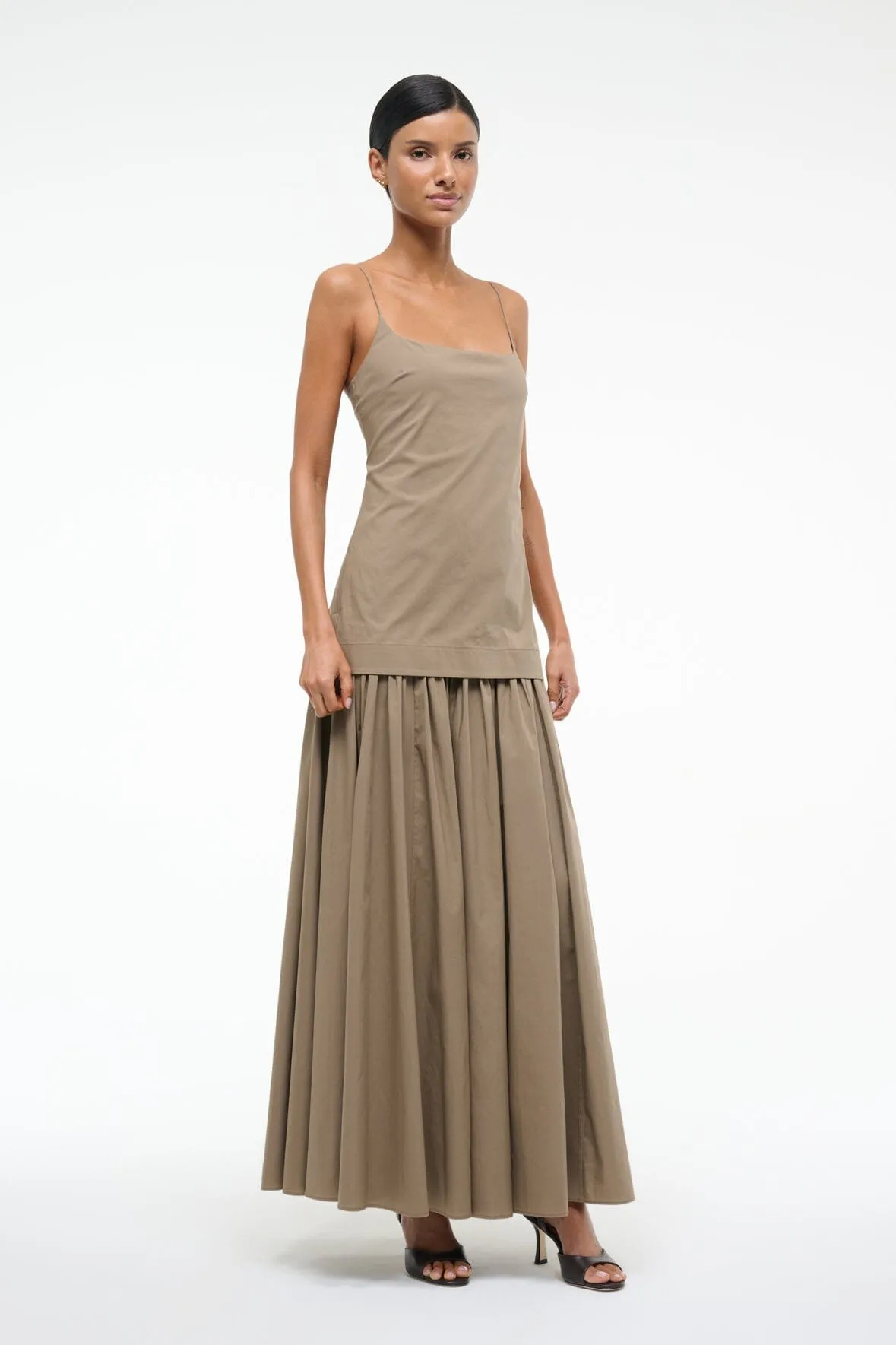 ARI DRESS | TAUPE sold by STAUD product image thumbnail 4