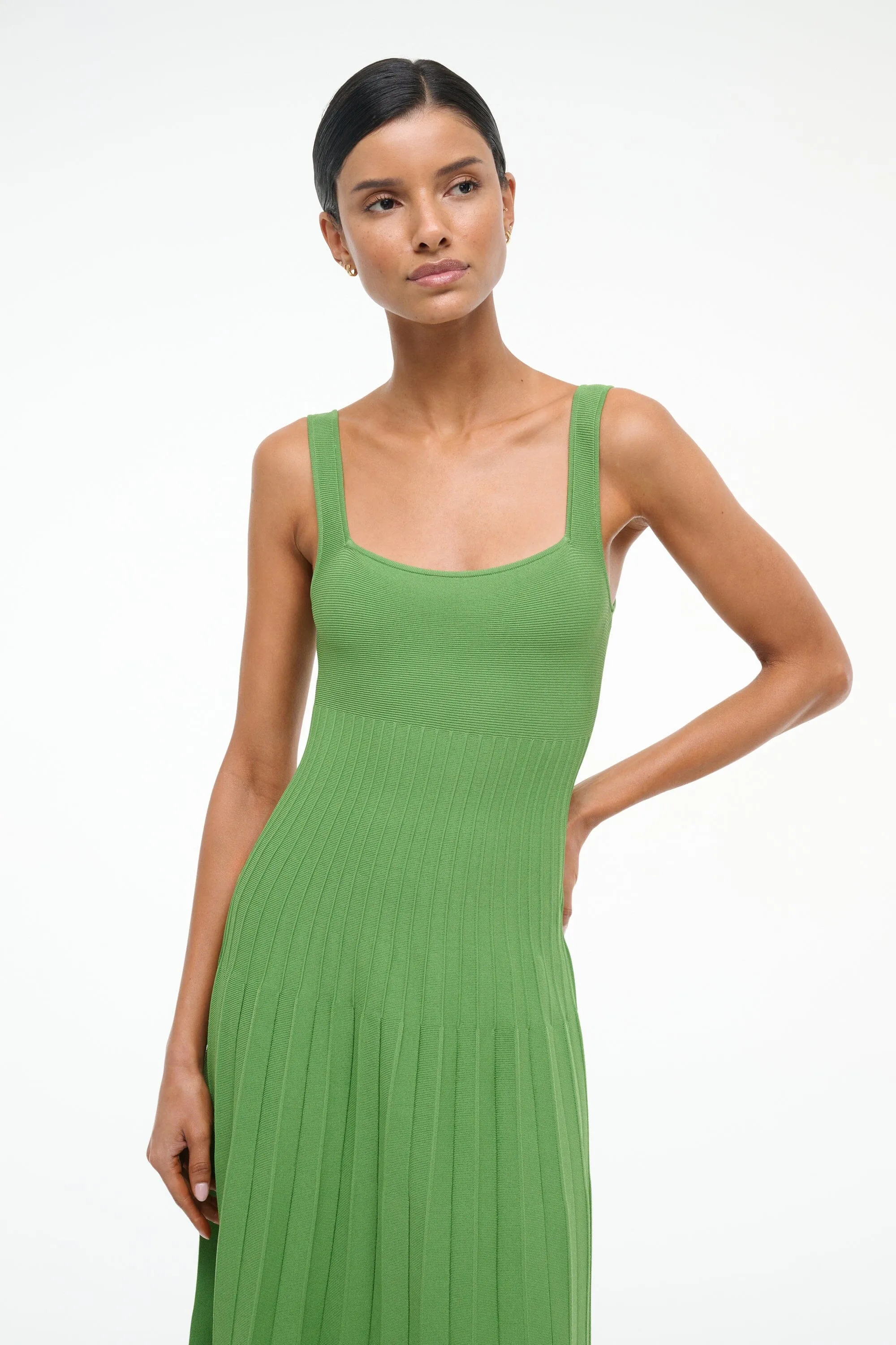 ELLISON DRESS | LEAF sold by STAUD product image thumbnail 2