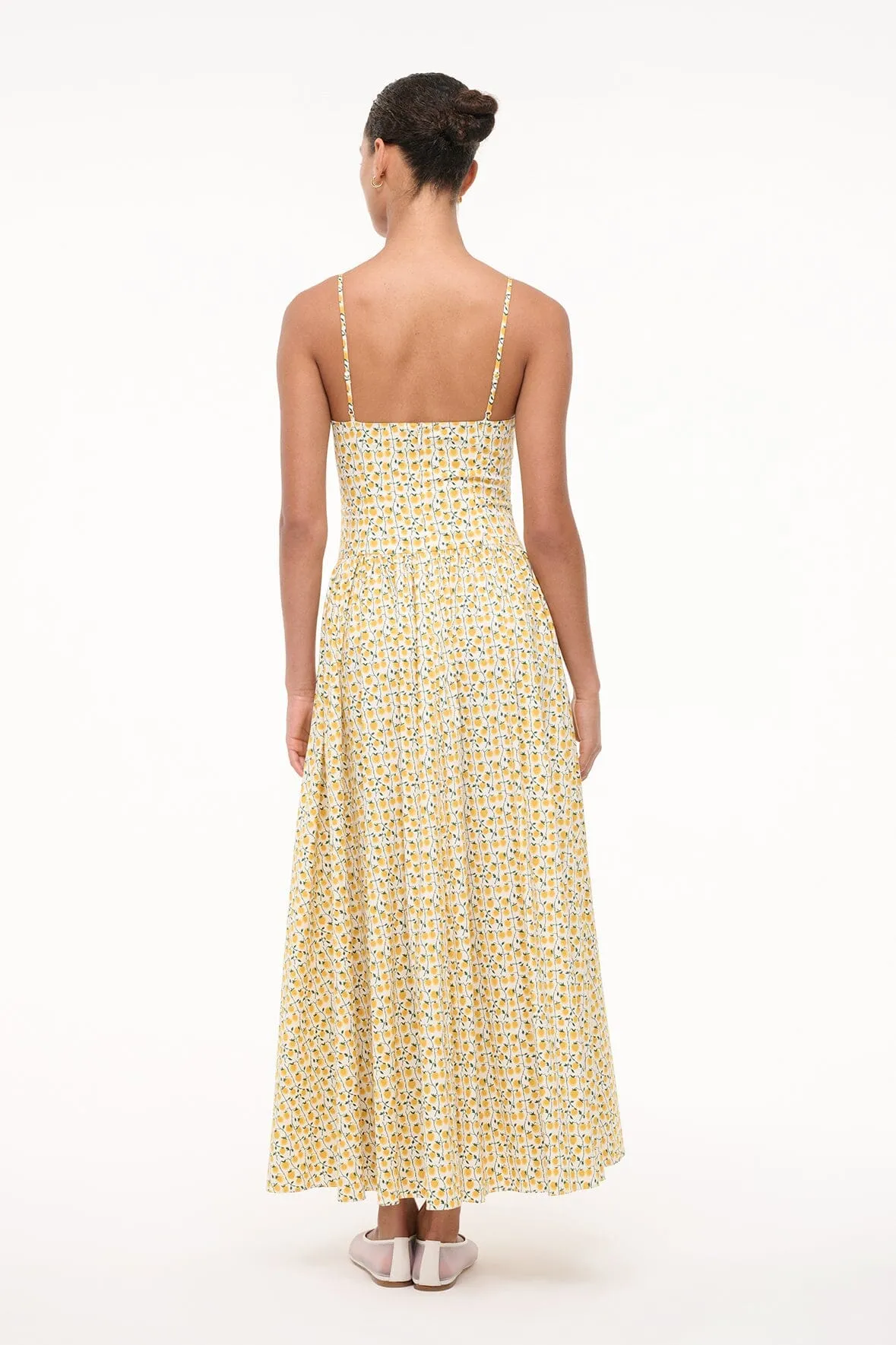 DENA DRESS | ON THE VINE GOLDEN sold by STAUD product image thumbnail 3