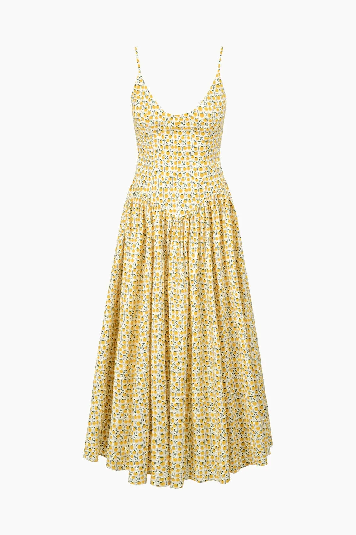 DENA DRESS | ON THE VINE GOLDEN sold by STAUD product image thumbnail 5