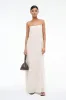 DELFINA DRESS | TINY BLOOM IVORY sold by STAUD