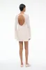 MAYA DRESS | TINY BLOOM IVORY sold by STAUD