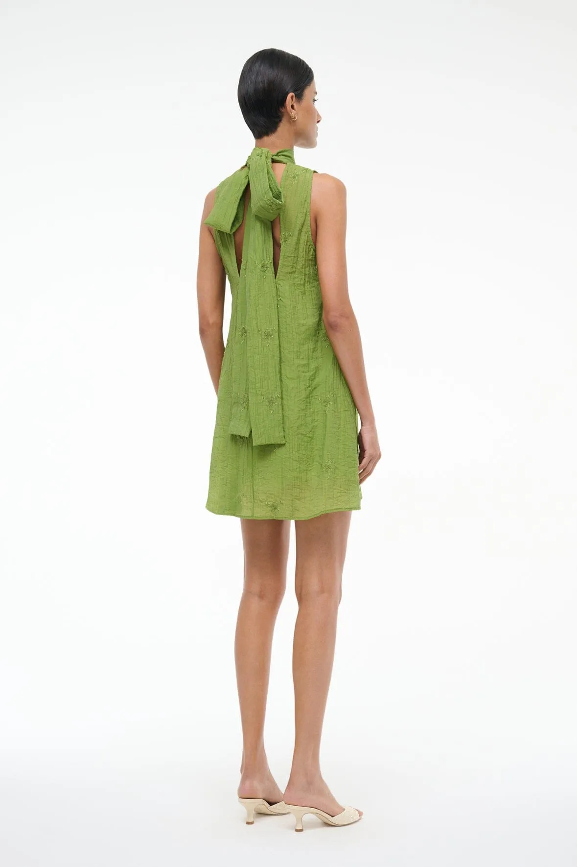 ADDY MINI DRESS | GARDEN GREEN sold by STAUD product image thumbnail 2