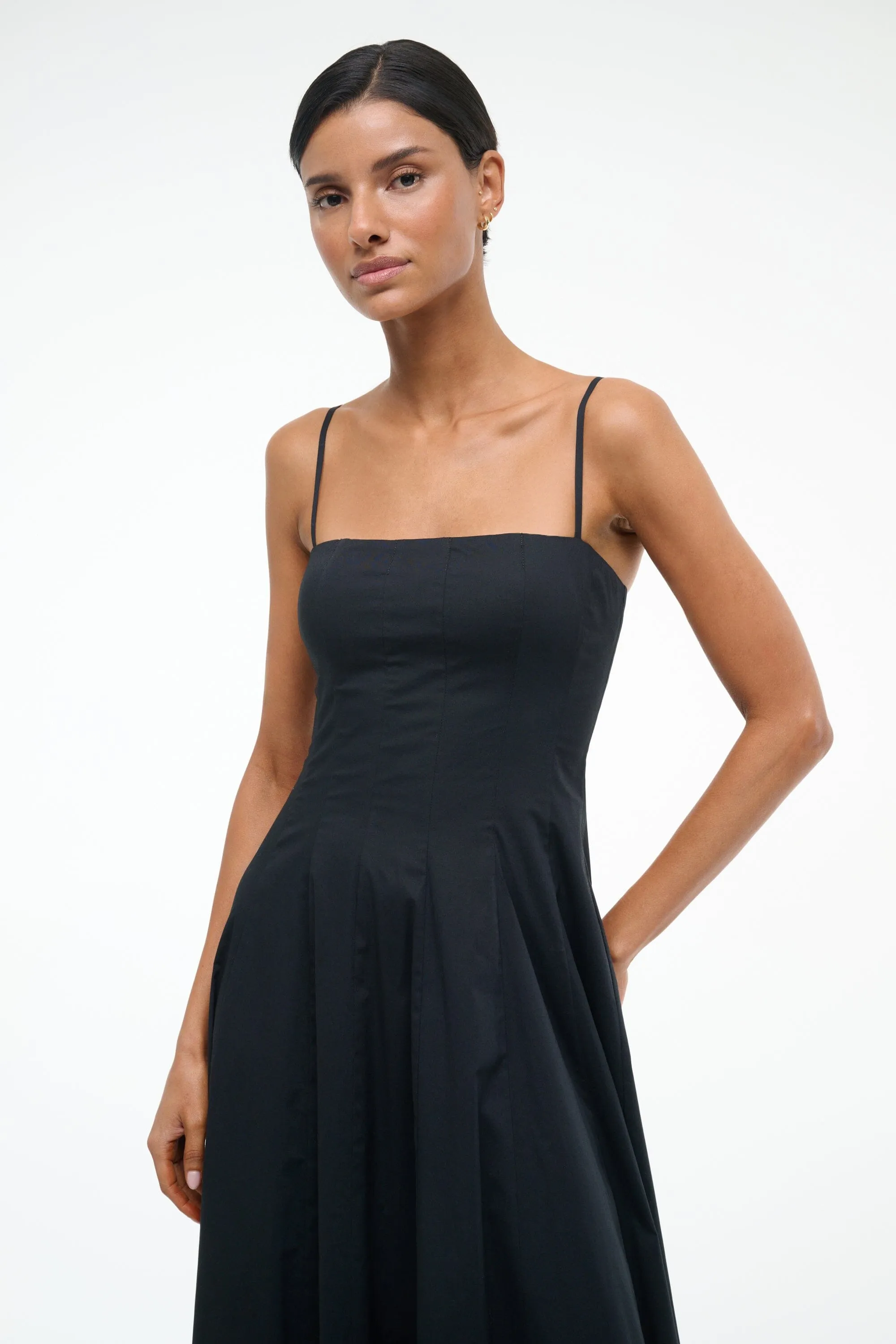 WYLIE MAXI DRESS | BLACK sold by STAUD product image thumbnail 4