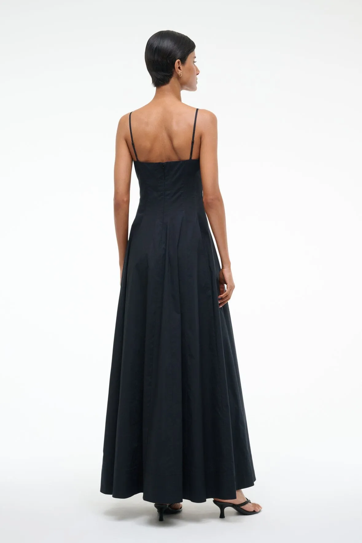 WYLIE MAXI DRESS | BLACK sold by STAUD product image thumbnail 3