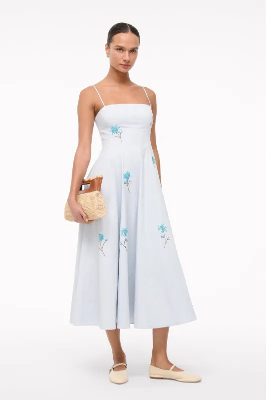 WYLIE DRESS | DANDELION SKY sold by STAUD