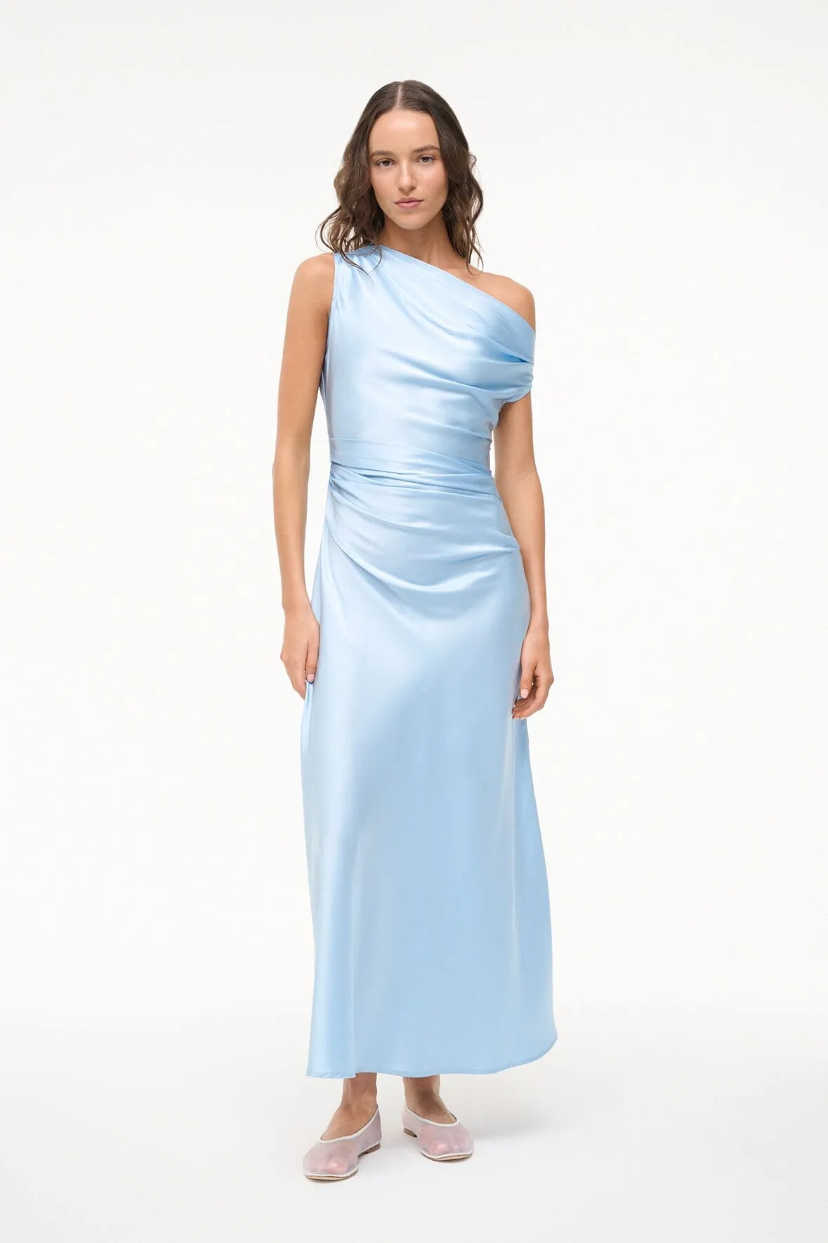 PHARE SILK DRESS | CLOUD sold by STAUD product image thumbnail 3