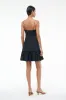ARI MINI DRESS | BLACK sold by STAUD