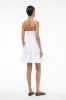 ARI MINI DRESS | WHITE sold by STAUD