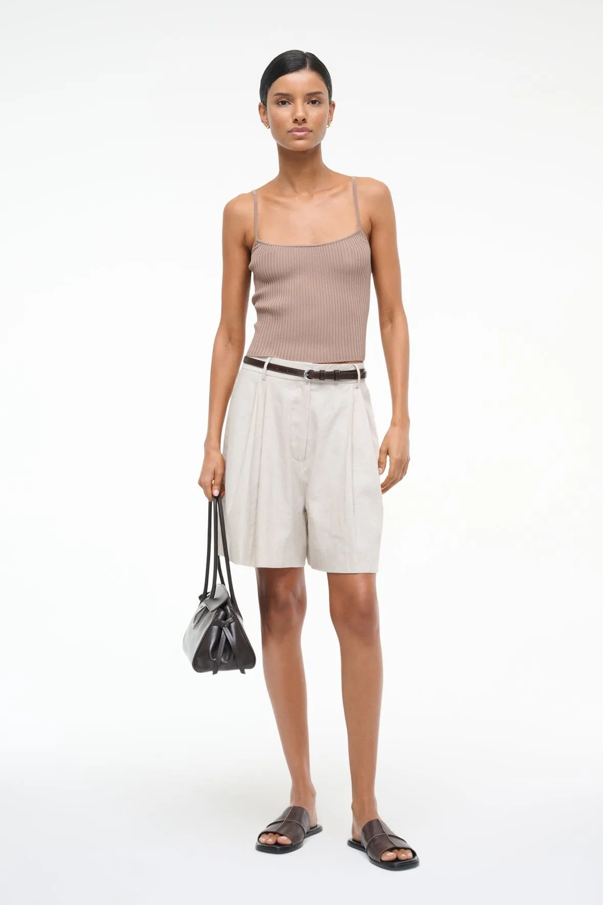 SOLEIL TANK | TAUPE sold by STAUD product image thumbnail 4