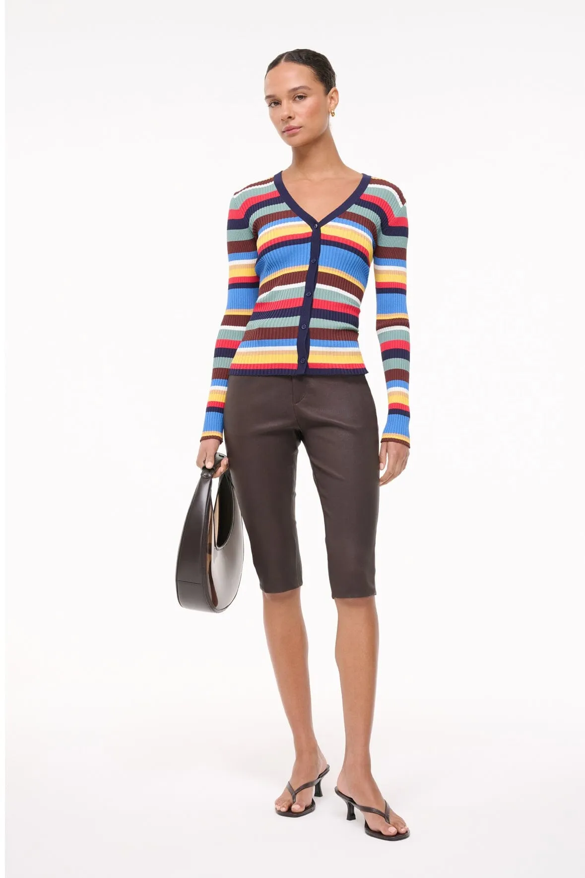 CARGO SWEATER | MARKET STRIPE sold by STAUD product image thumbnail 4