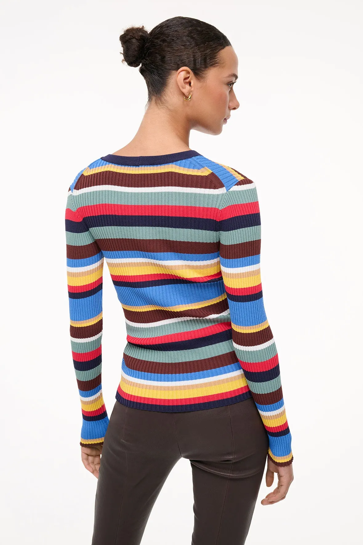 CARGO SWEATER | MARKET STRIPE sold by STAUD product image thumbnail 2