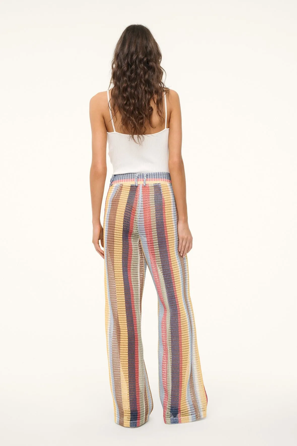 CORA PANT | MARKET STRIPE sold by STAUD product image thumbnail 4