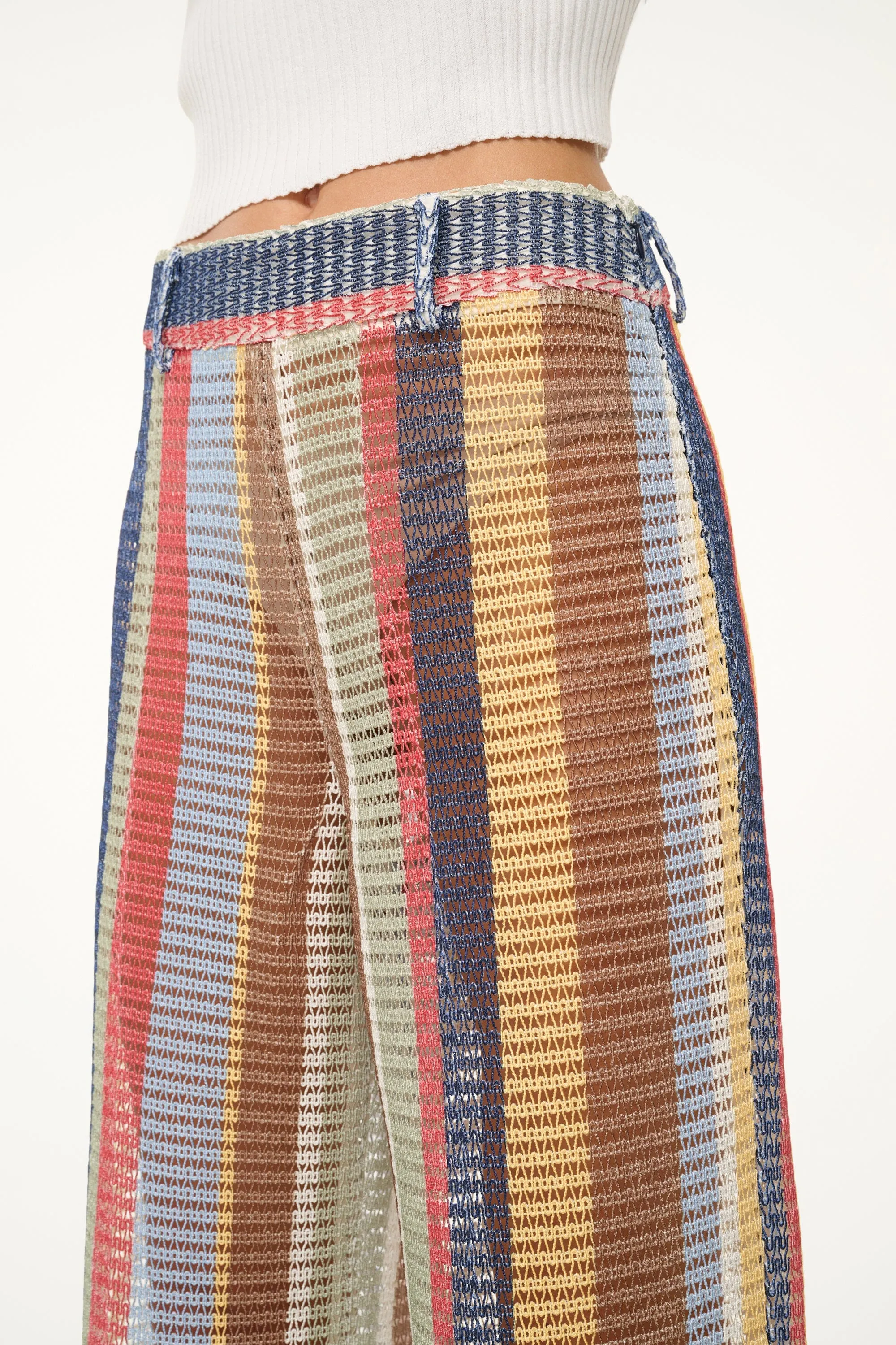 CORA PANT | MARKET STRIPE sold by STAUD product image thumbnail 5