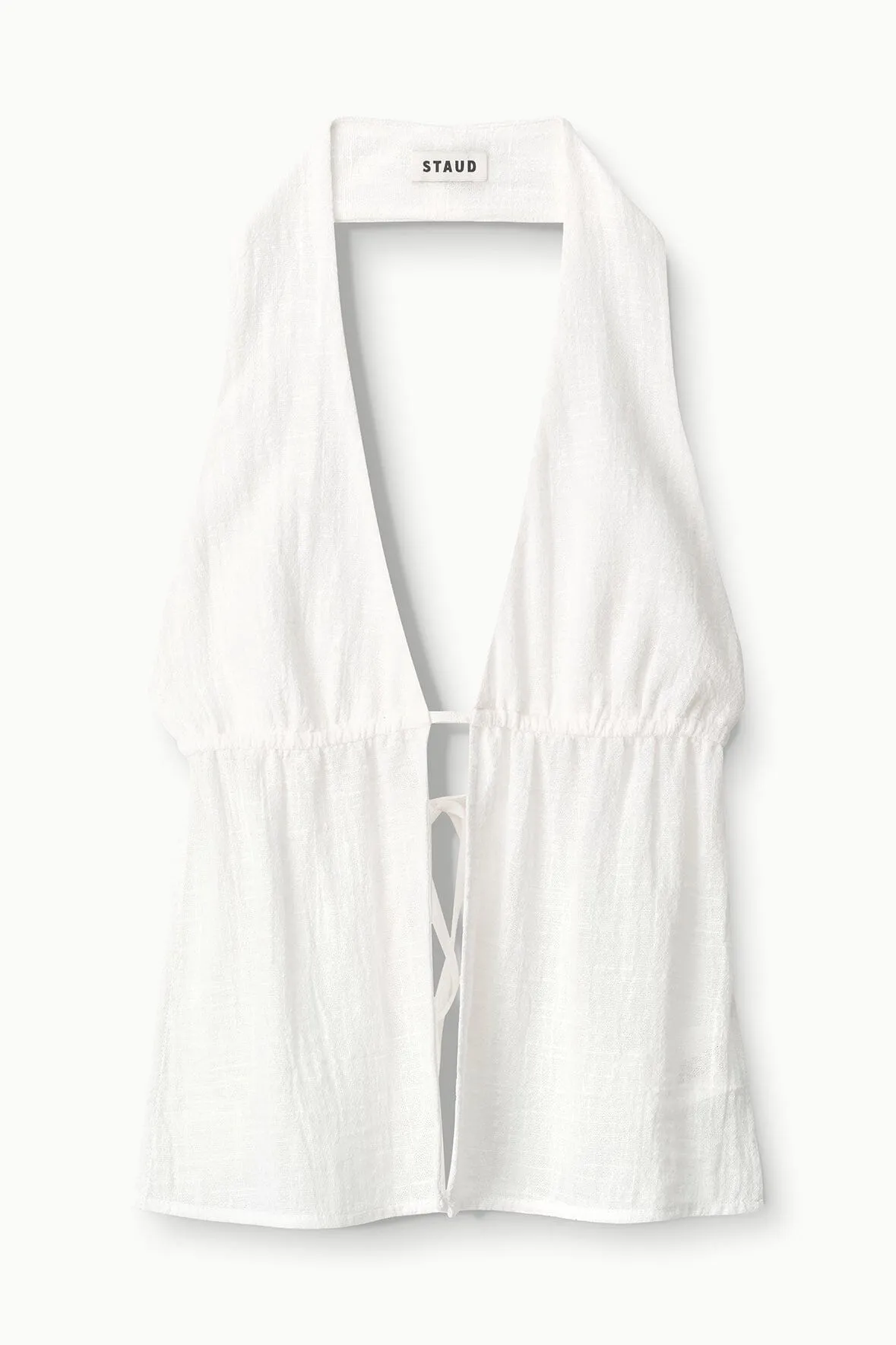 FLORES COVERUP TOP | BUTTERCREAM sold by STAUD product image thumbnail 5