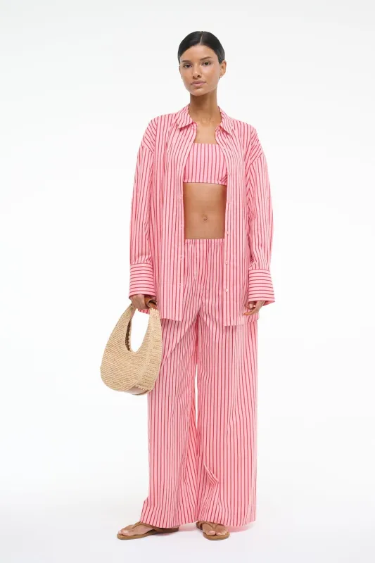 SANDBAR TOP | MONTAUK STRIPE made by STAUD