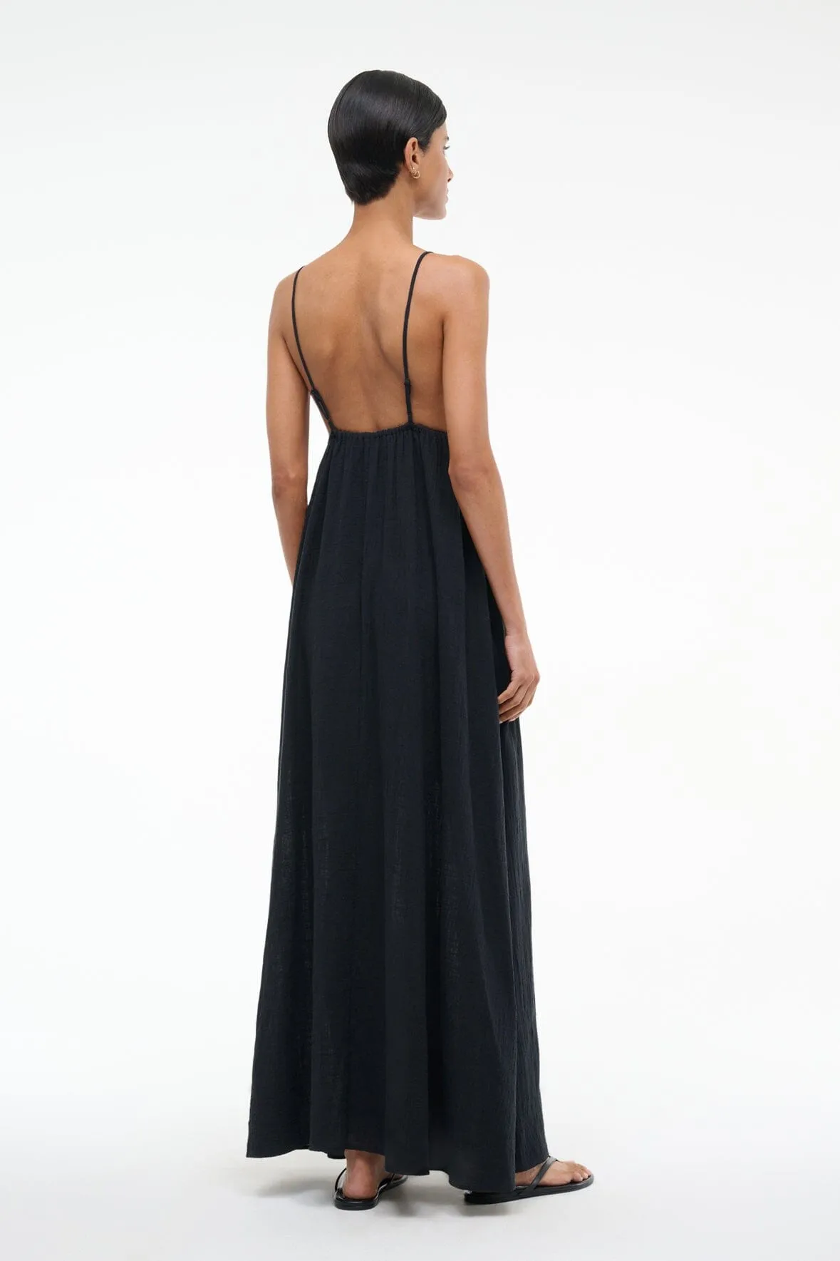 HANNA COVERUP DRESS | BLACK sold by STAUD product image thumbnail 3
