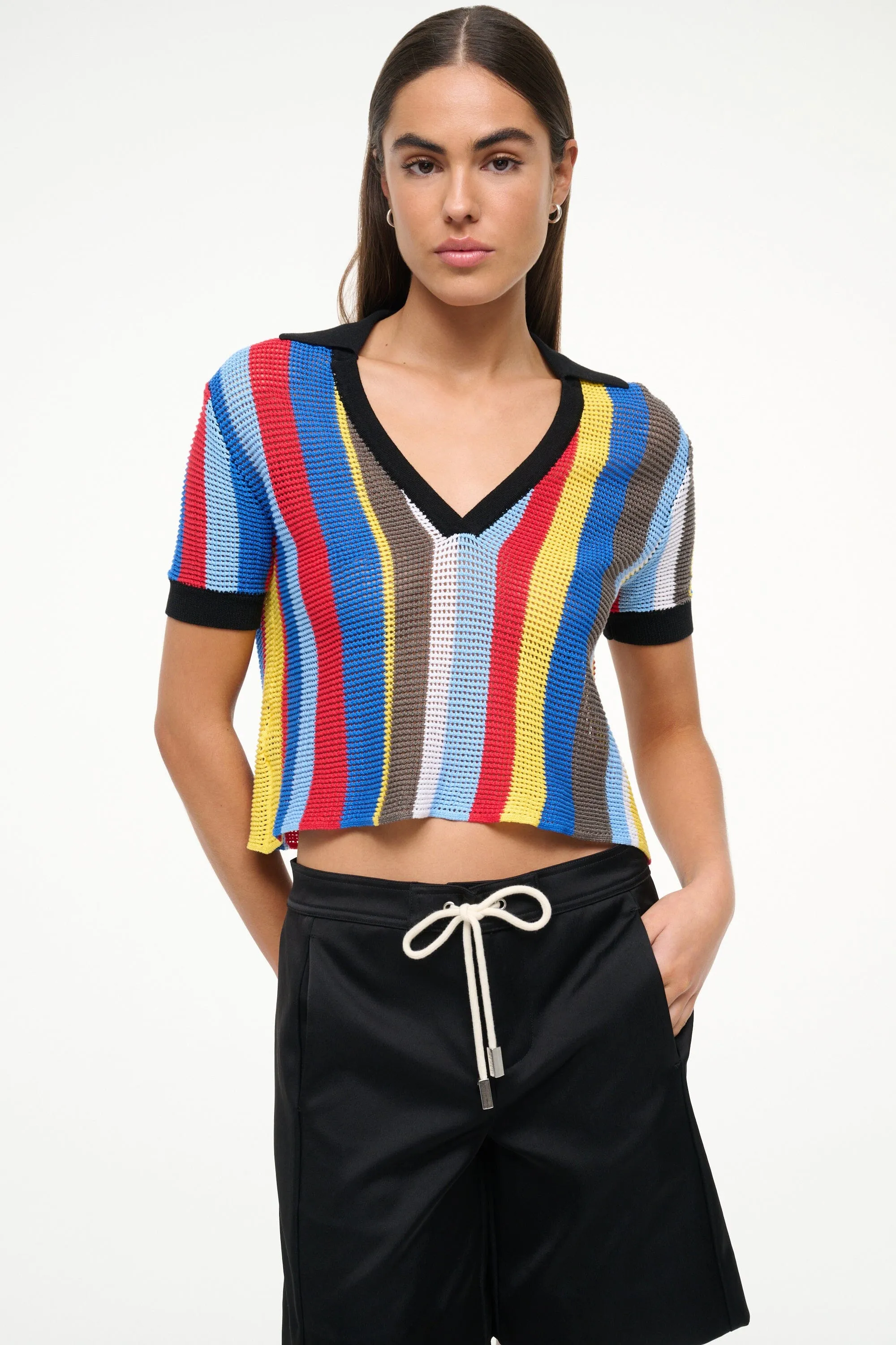 HAMEL TOP | MARKET STRIPE sold by STAUD product image thumbnail 2
