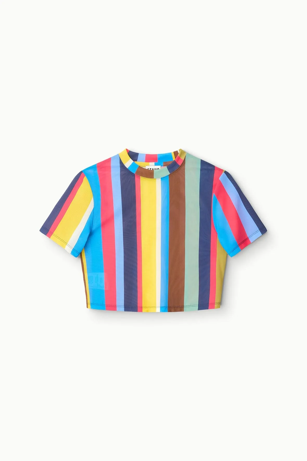 FERNANDA COVERUP TOP | MARKET STRIPE sold by STAUD product image thumbnail 5