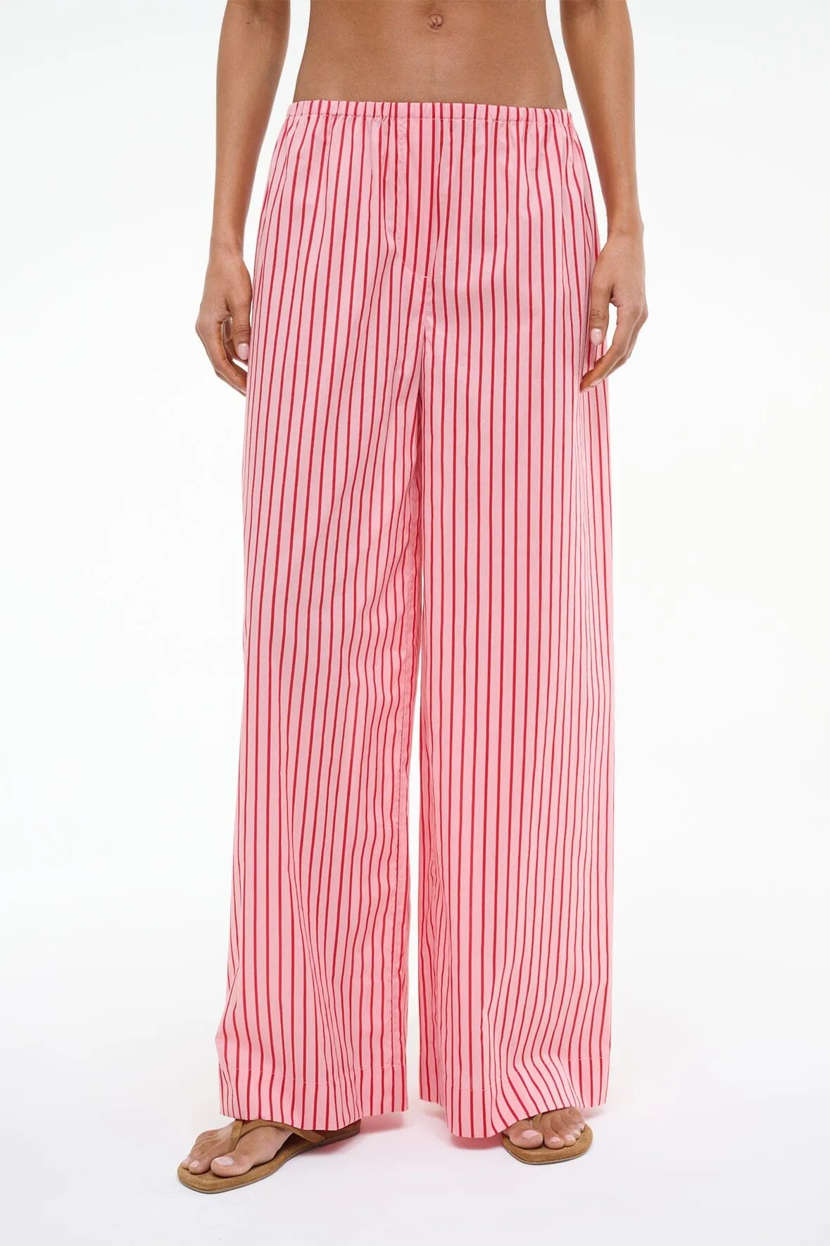 BONFIRE PANT | MONTAUK STRIPE sold by STAUD product image thumbnail 2