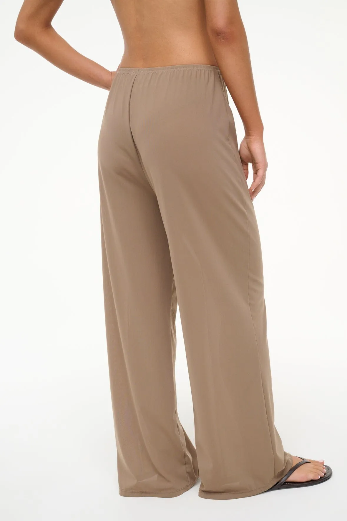 MONICA COVERUP PANT | TAUPE sold by STAUD product image thumbnail 5