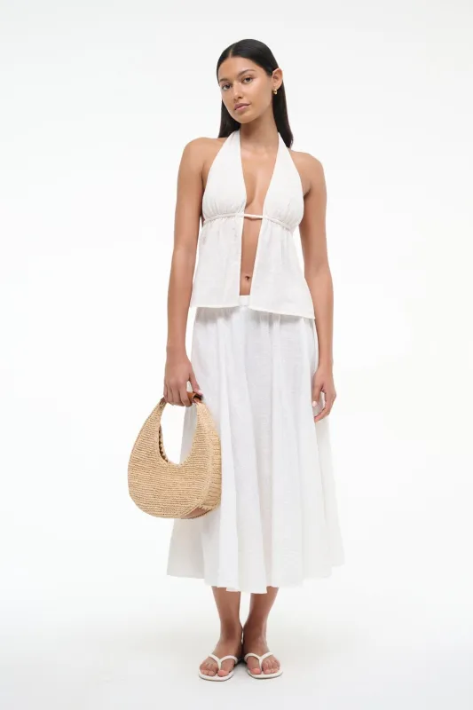 CARLA COVERUP SKIRT | BUTTERCREAM made by STAUD