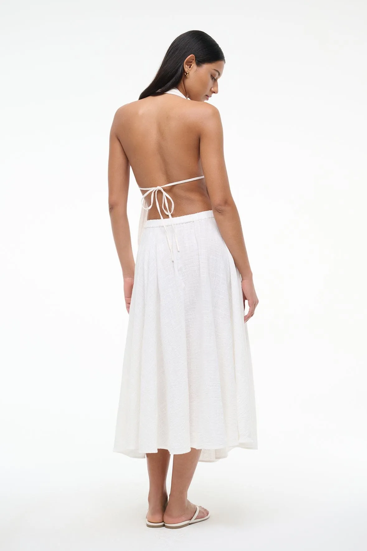 CARLA COVERUP SKIRT | BUTTERCREAM sold by STAUD product image thumbnail 2