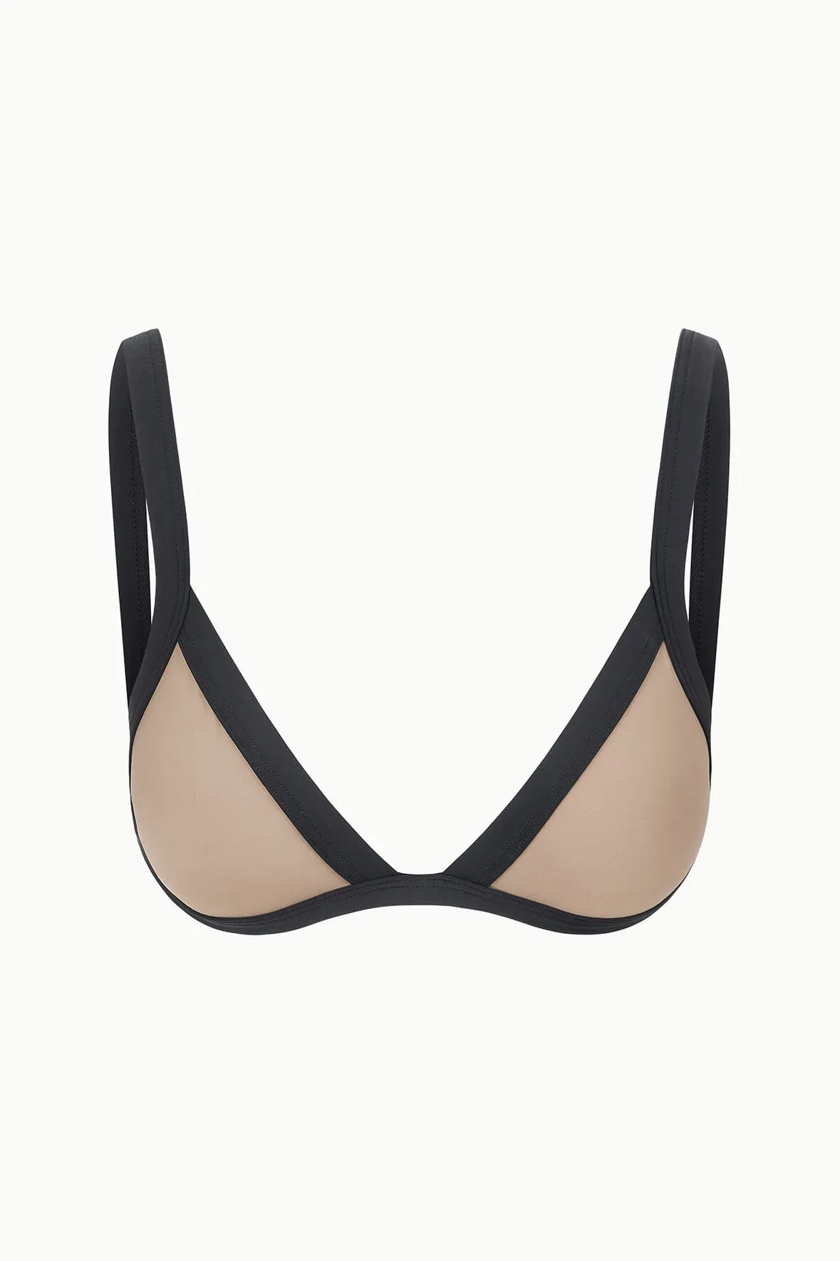 VENTURA BIKINI TOP | TAUPE BLACK sold by STAUD product image thumbnail 5