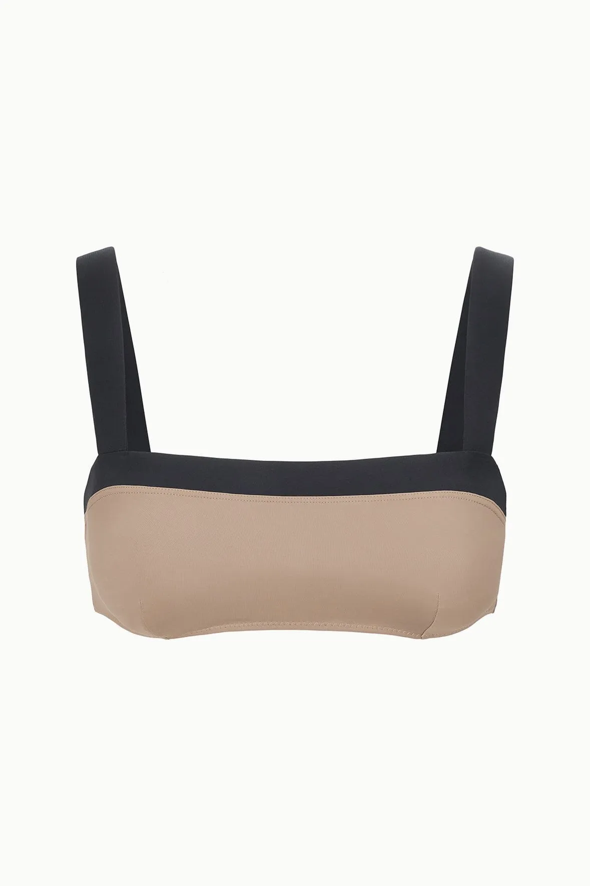 LIV BIKINI TOP | TAUPE BLACK sold by STAUD product image thumbnail 5