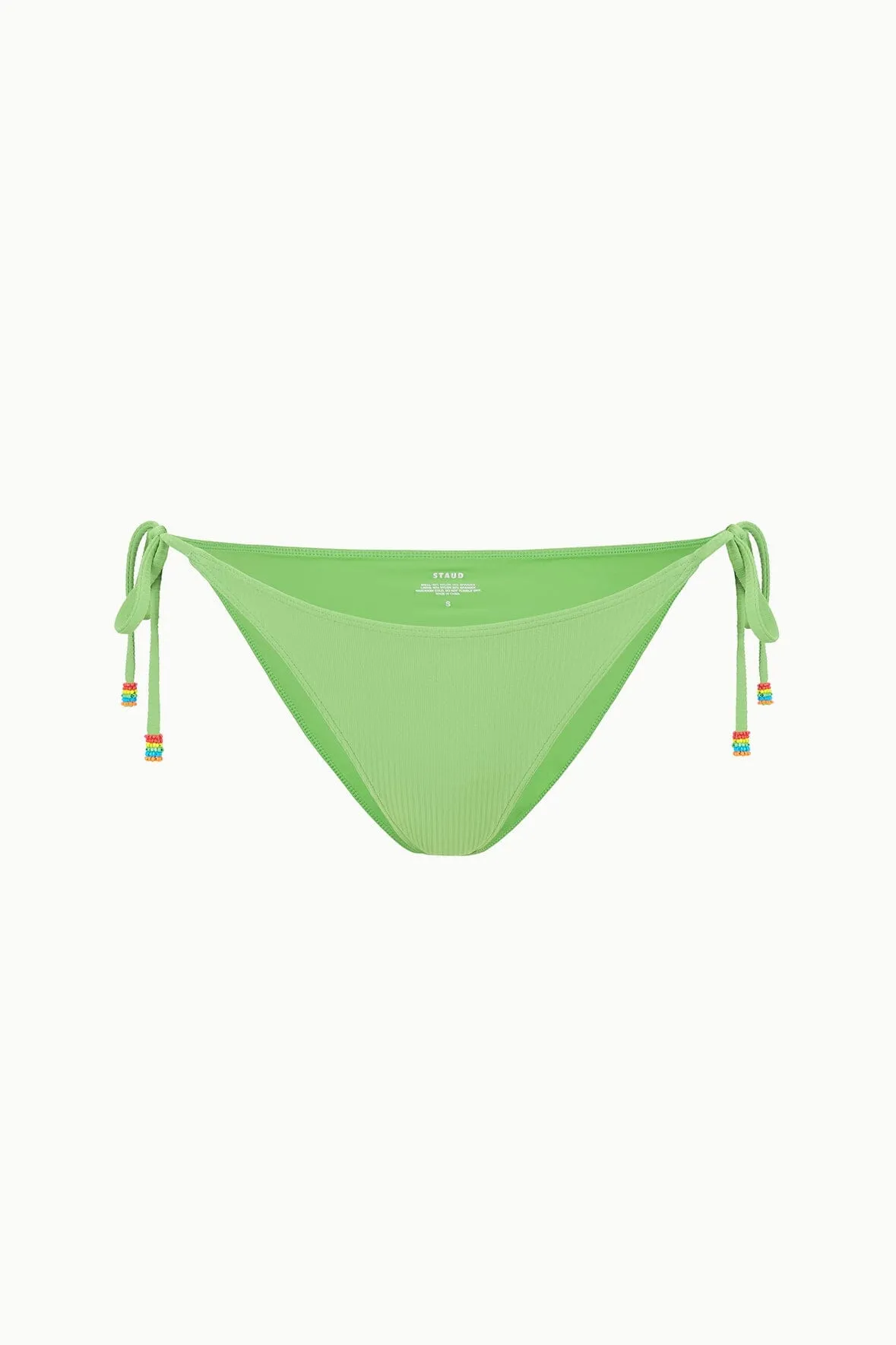 SISLEY SIDE TIE BIKINI BOTTOM | LEAF sold by STAUD product image thumbnail 5