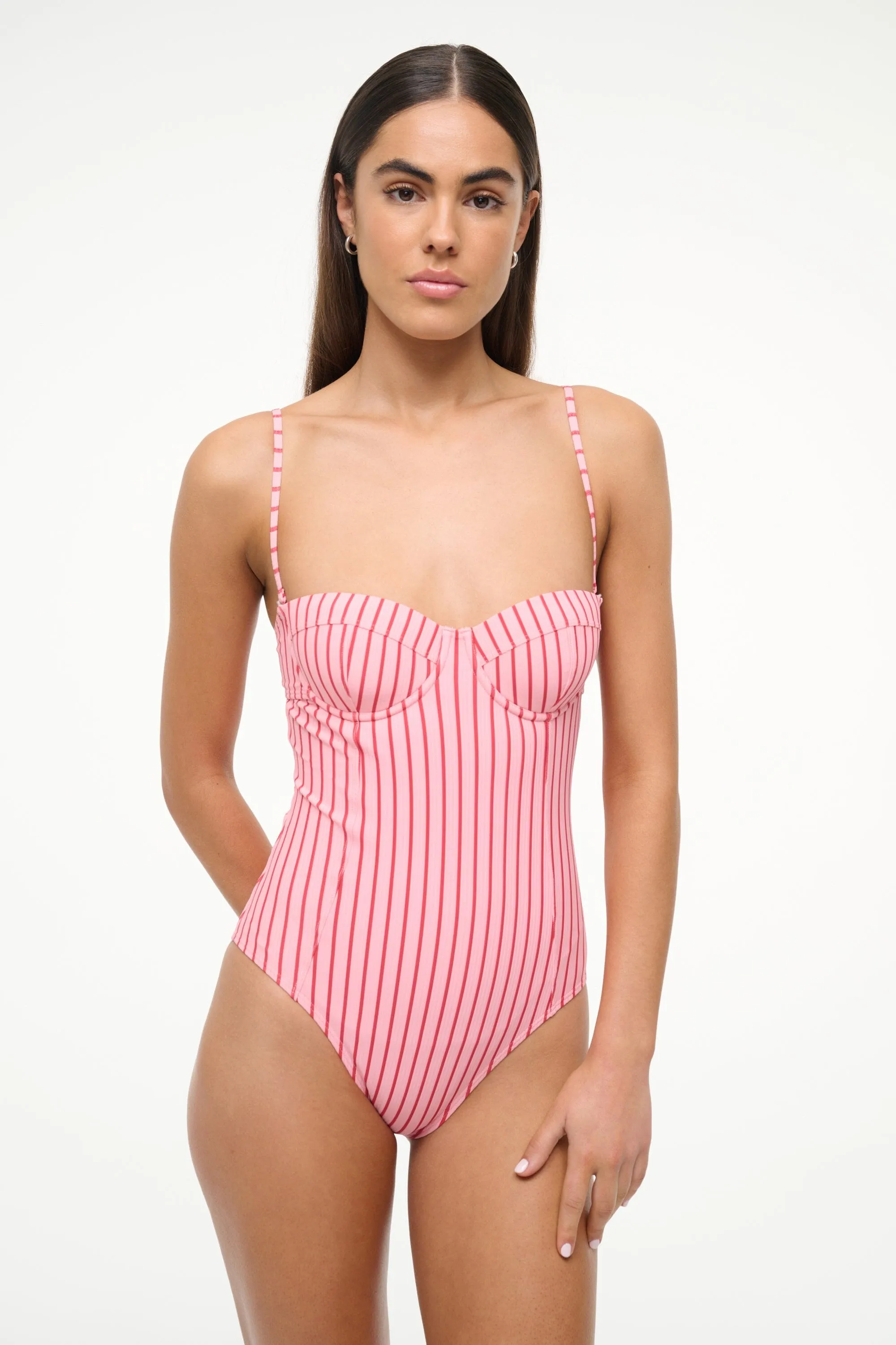 MAEVE ONE PIECE | MONTAUK STRIPE sold by STAUD