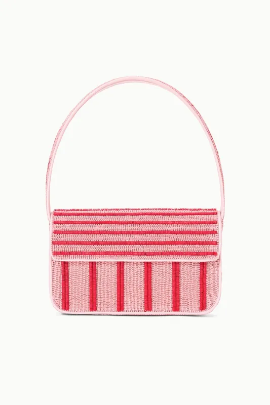 TOMMY BEADED BAG | MONTAUK STRIPE sold by STAUD