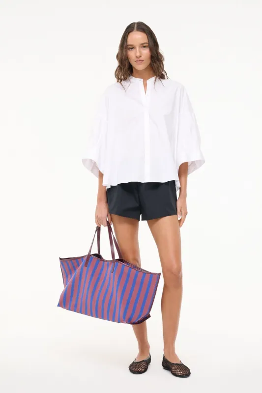 ENZO TOP | WHITE sold by STAUD