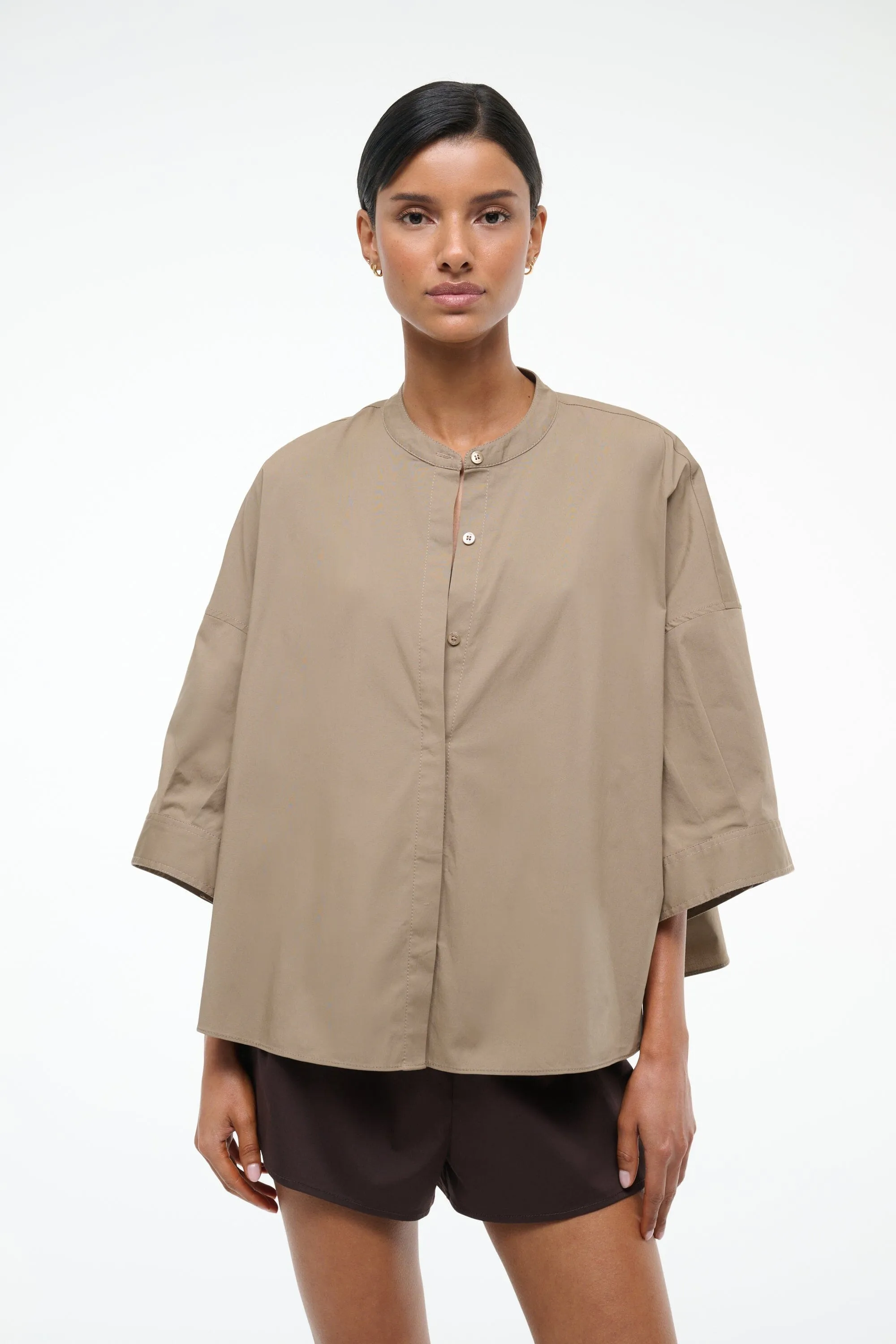 ENZO TOP | TAUPE sold by STAUD product image thumbnail 2