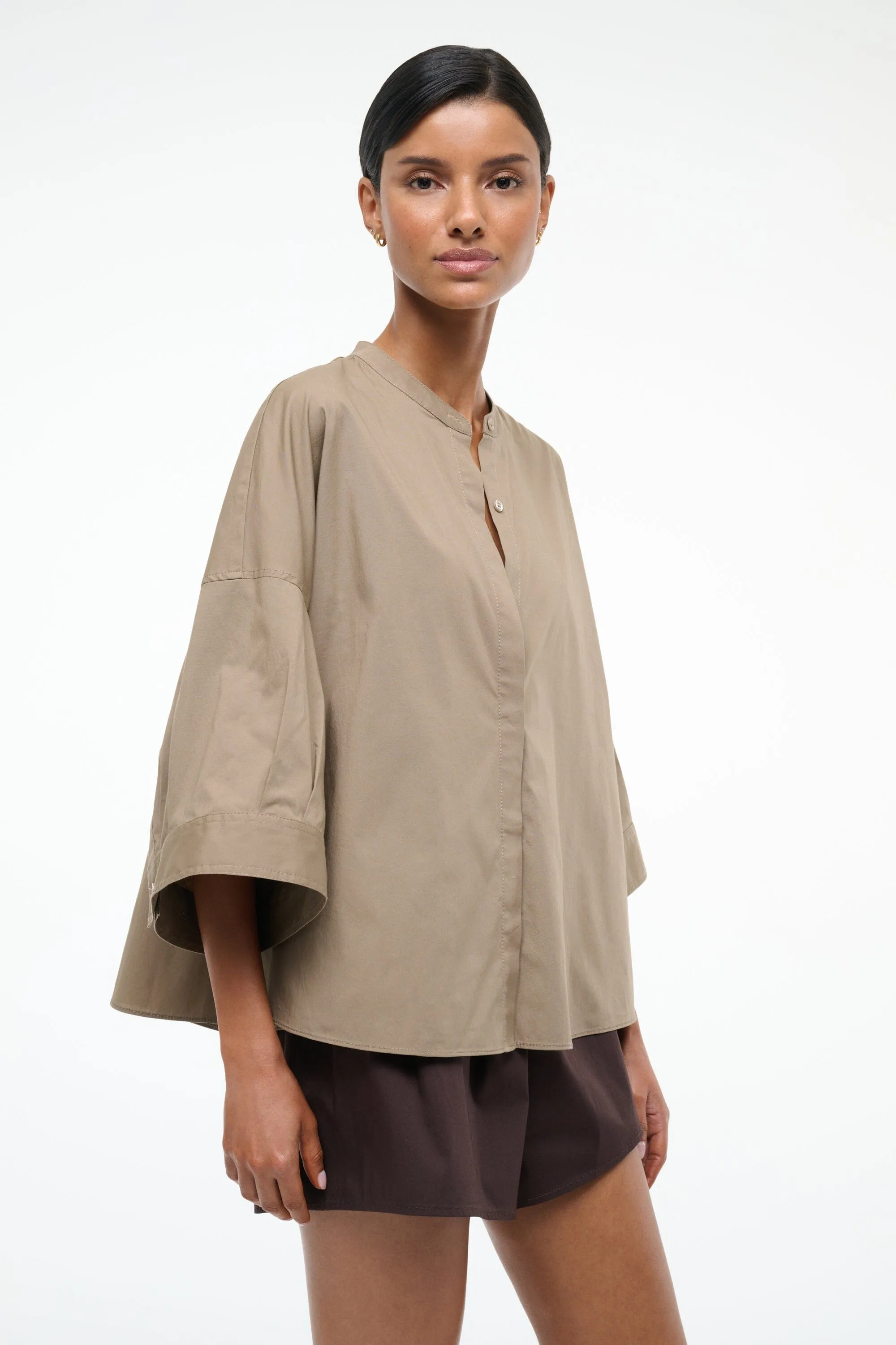 ENZO TOP | TAUPE sold by STAUD product image thumbnail 4