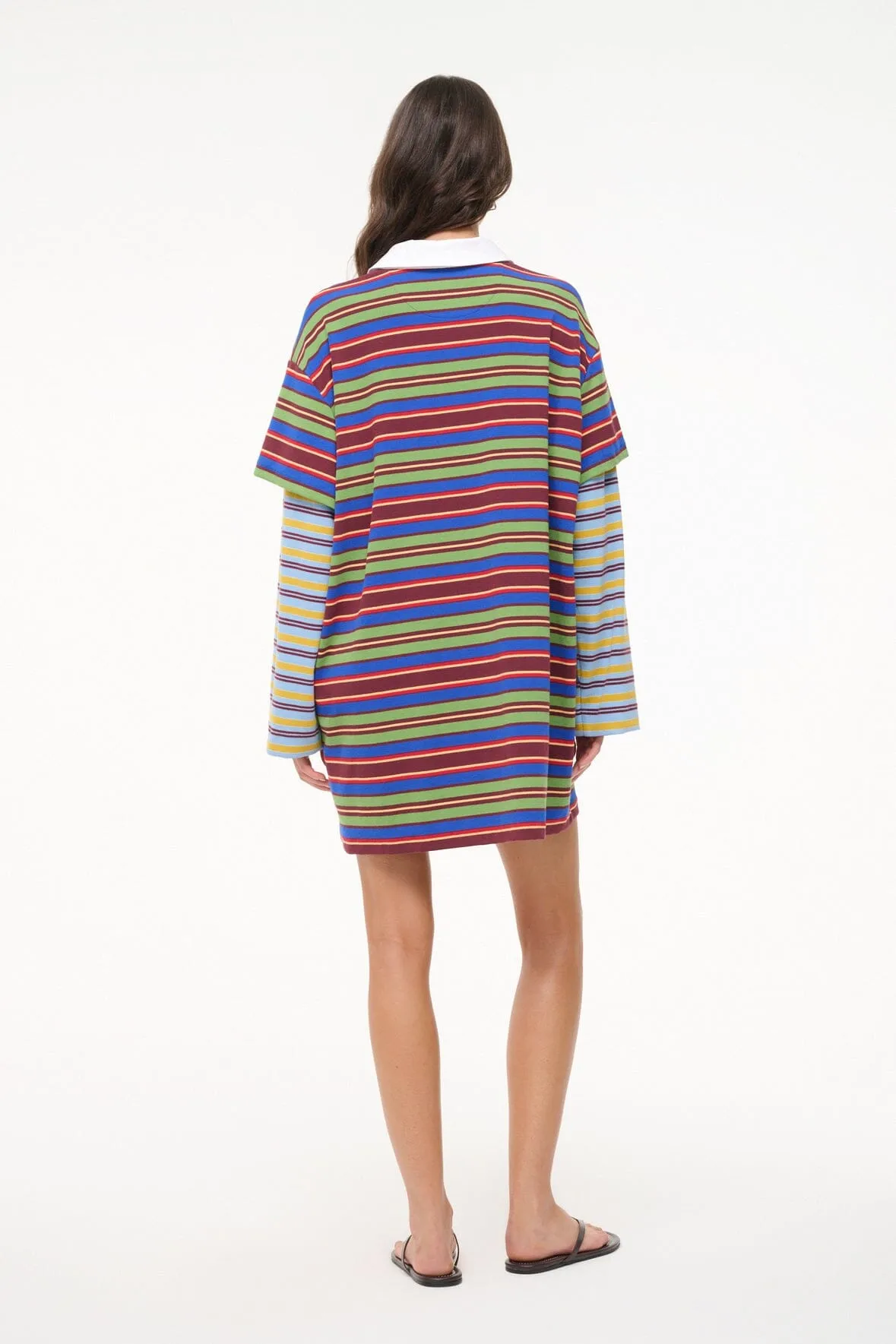 IVAR DRESS | SPECTRUM STRIPE LINUS STRIPE sold by STAUD product image thumbnail 3