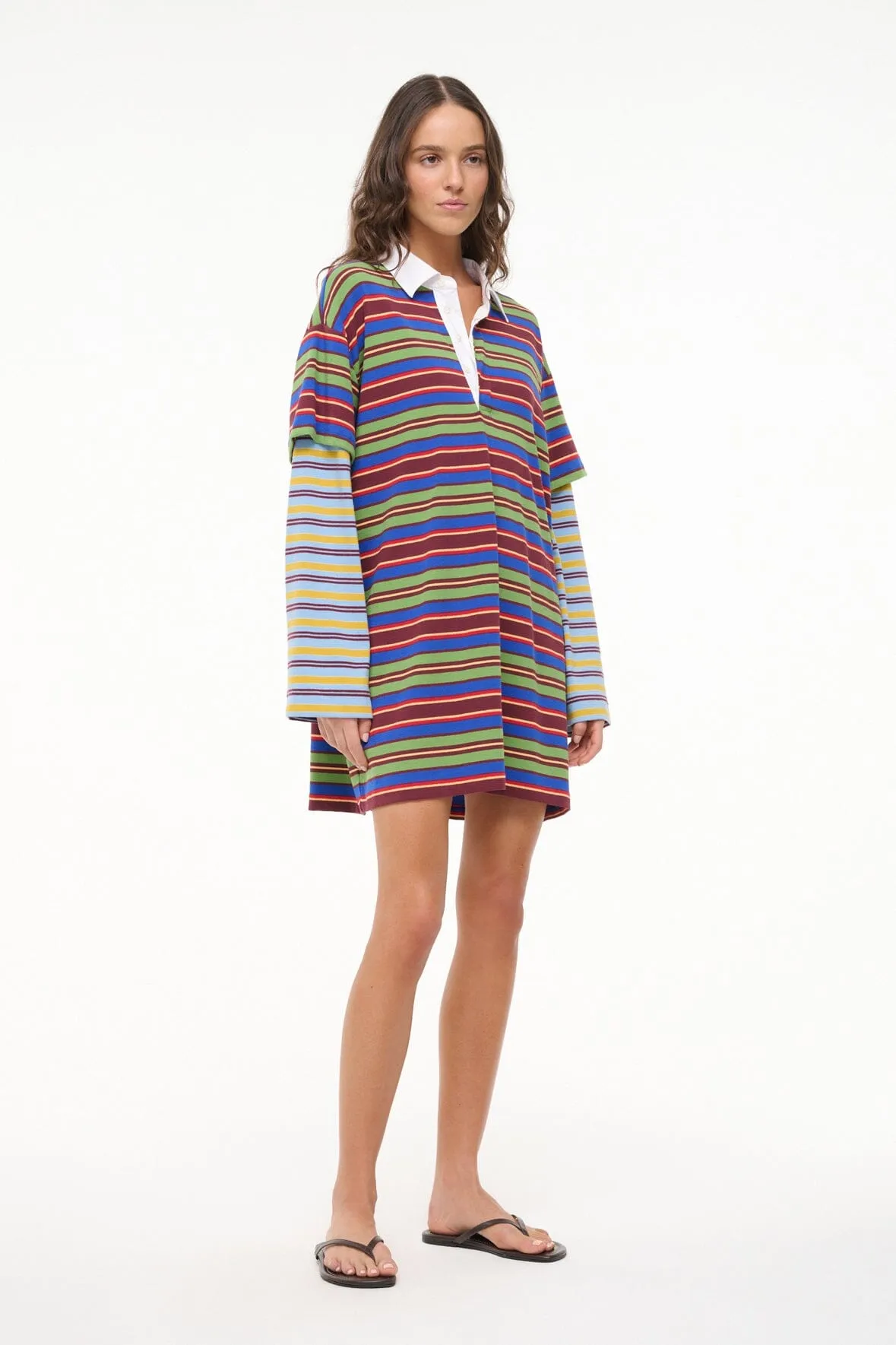 IVAR DRESS | SPECTRUM STRIPE LINUS STRIPE sold by STAUD product image thumbnail 2