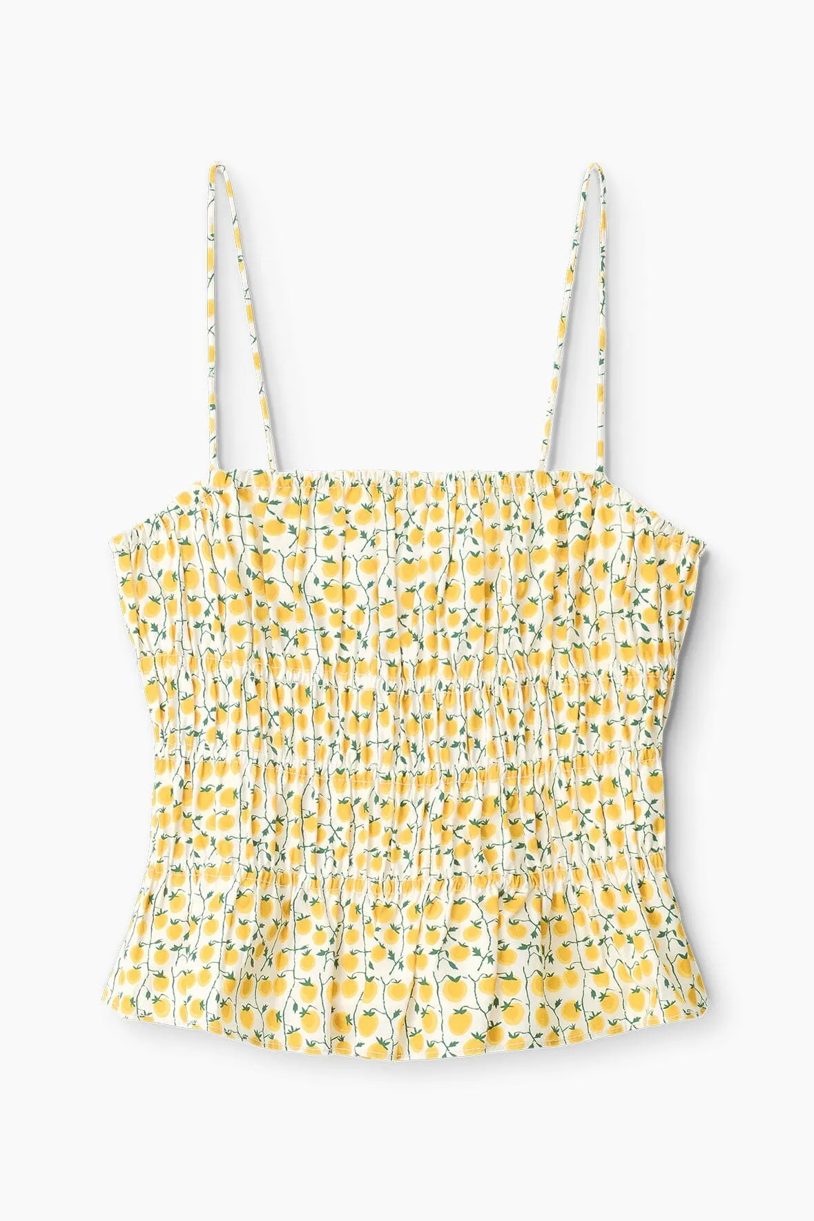 AYLA TOP | ON THE VINE GOLDEN sold by STAUD product image thumbnail 5