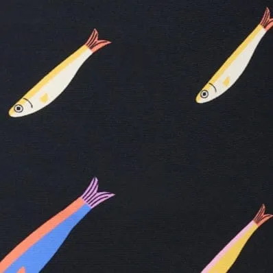 DEVON HIGH RISE BIKINI BOTTOM | POP SARDINES BLACK sold by STAUD product image thumbnail 5