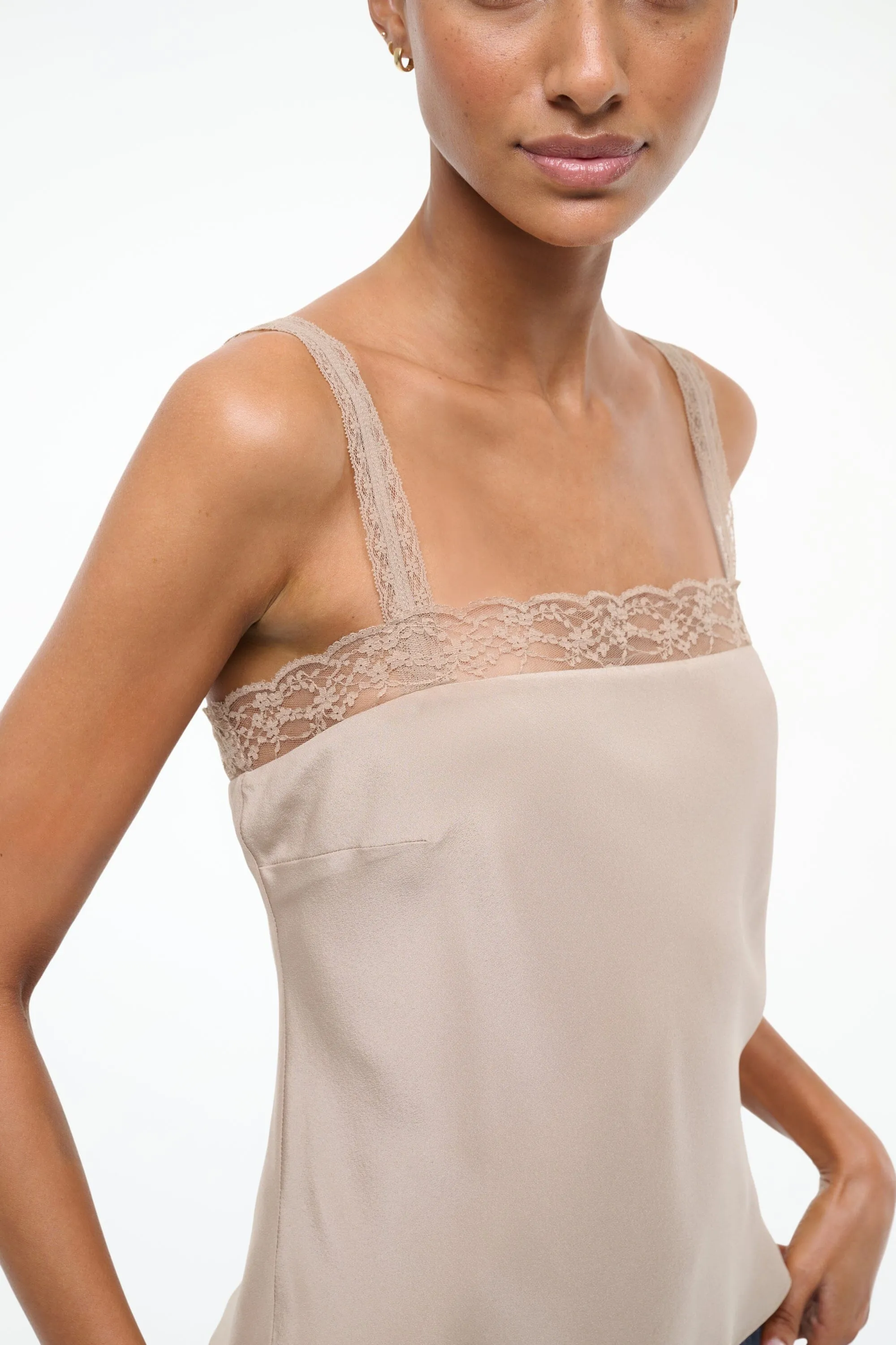 VERONICA SILK TOP | DUNE sold by STAUD product image thumbnail 5