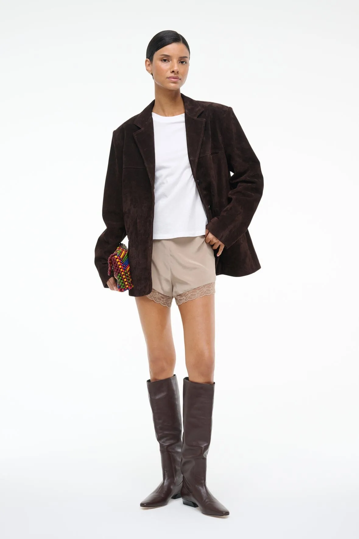 VON SILK SHORT | DUNE sold by STAUD